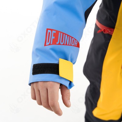 Зимний утепленный комбинезон DF Junior Gravity Yellow-Blue