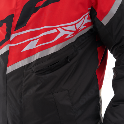 Плащ зимний RACE COAT Red 2022