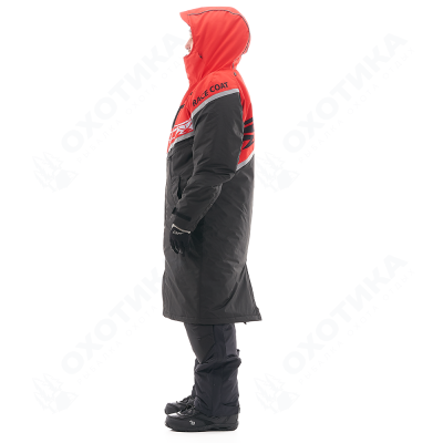 Плащ зимний RACE COAT Red 2022