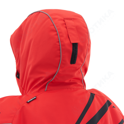 Плащ зимний RACE COAT Red 2022