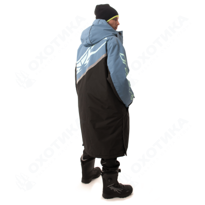 Плащ зимний Race Coat Man Smoke Blue 2023