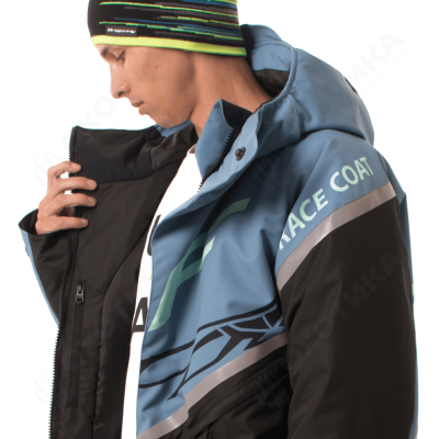 Плащ зимний Race Coat Man Smoke Blue 2023