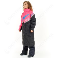 Плащ зимний Race Coat Woman Pink 2023