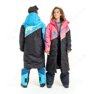 Плащ зимний Race Coat Woman Pink 2023