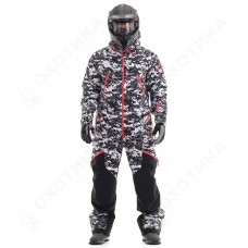 Комбинезон Extreme MAN Camo-Black. Утепленный.