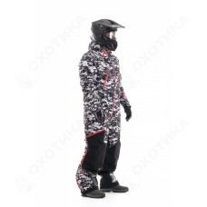 Комбинезон Extreme MAN Camo-Black. Утепленный.
