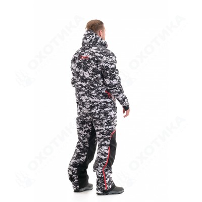 Комбинезон Extreme MAN Camo-Black. Утепленный.