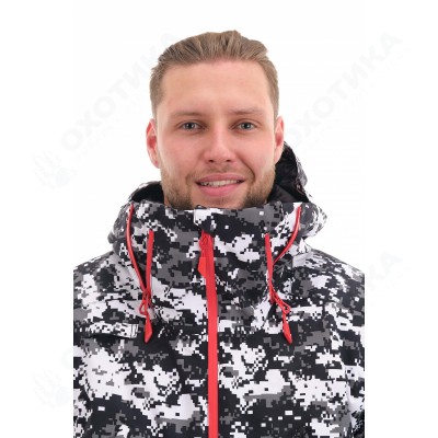 Комбинезон Extreme MAN Camo-Black. Утепленный.