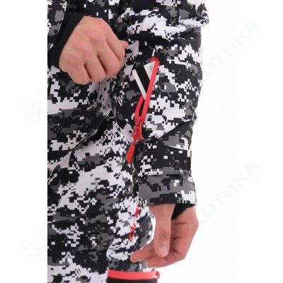 Комбинезон Extreme MAN Camo-Black. Утепленный.