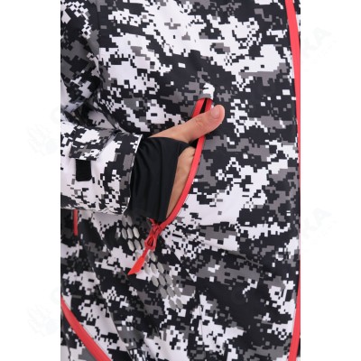 Комбинезон Extreme MAN Camo-Black. Утепленный.