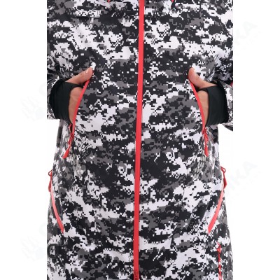 Комбинезон Extreme MAN Camo-Black. Утепленный.