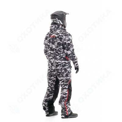 Комбинезон Extreme MAN Camo-Black. Утепленный.