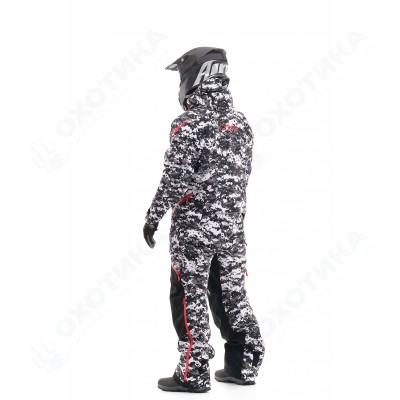 Комбинезон Extreme MAN Camo-Black. Утепленный.