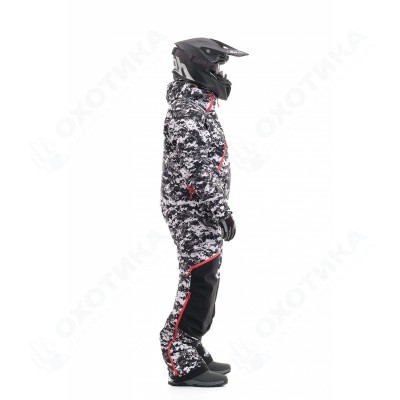 Комбинезон Extreme MAN Camo-Black. Утепленный.