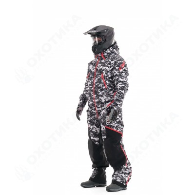 Комбинезон Extreme MAN Camo-Black. Утепленный.