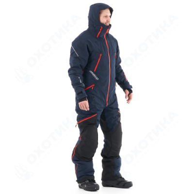 Комбинезон Extreme MAN Ink-Red. Утепленный.