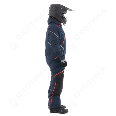 Комбинезон Extreme MAN Ink-Red. Утепленный.