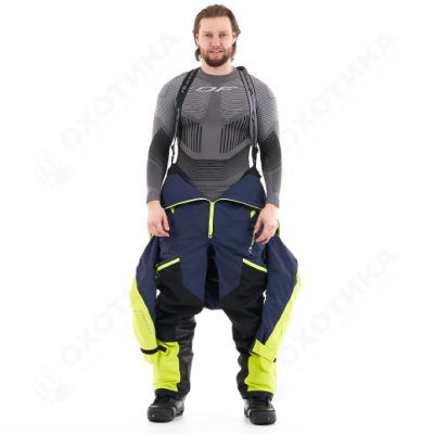 Комбинезон Extreme 2.0 MAN Blue-Yellow Fluo Snowbike