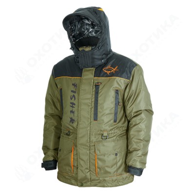 Костюм зимний "Норд Фиш" (хаки) "Oxford 250" (100% п.э.) Костюм зимний "Норд Фиш" (хаки) "Oxford 250" (100% п.э.)
