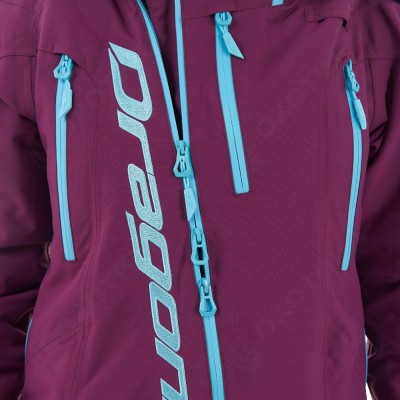 Комбинезон Extreme Woman Purple Sky 2023. Утепленный.