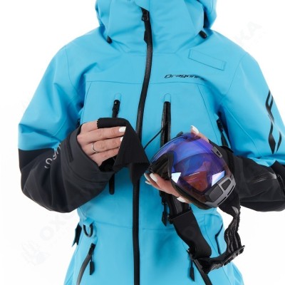Комбинезон SuperLight 3L Woman Electric Blue 2023
