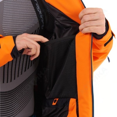 Куртка горнолыжная утепленная Gravity Premium MAN Orange 2023