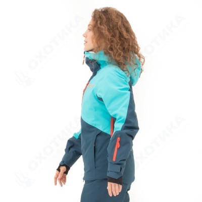 Куртка горнолыжная утепленная Gravity Premium Woman Dark Ocean-Baltic 2023