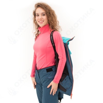 Куртка горнолыжная утепленная Gravity Premium Woman Dark Ocean-Baltic 2023