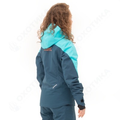 Куртка горнолыжная утепленная Gravity Premium Woman Dark Ocean-Baltic 2023