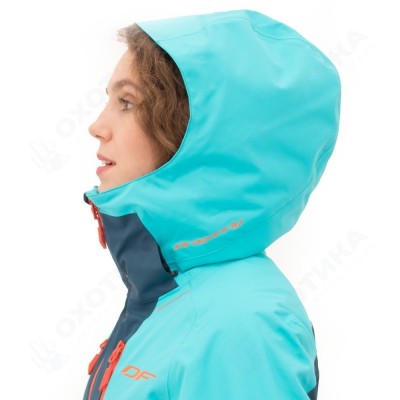 Куртка горнолыжная утепленная Gravity Premium Woman Dark Ocean-Baltic 2023