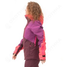 Куртка горнолыжная утепленная Gravity Premium Woman Purple-Brown 2023
