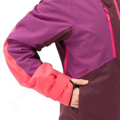 Куртка горнолыжная утепленная Gravity Premium Woman Purple-Brown 2023