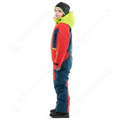 Зимний утепленный комбинезон GRAVITY for Teen Red - Dark Ocean 2024