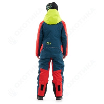 Зимний утепленный комбинезон GRAVITY for Teen Red - Dark Ocean 2024