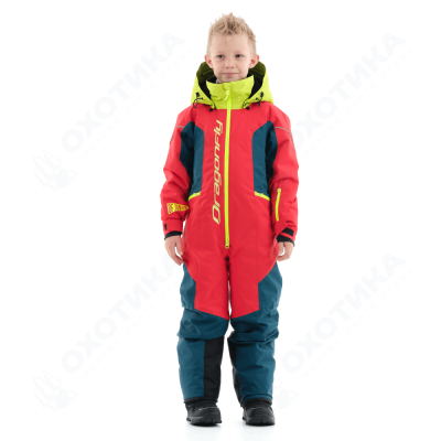 Зимний утепленный комбинезон GRAVITY Junior Red - Dark Ocean 2023