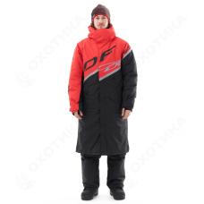 Плащ зимний RACE COAT Man Red 2023