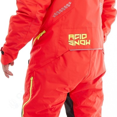 Комбинезон EXTREME 2.0 Man Red - Yellow Acid 2024 Утепленный (100)