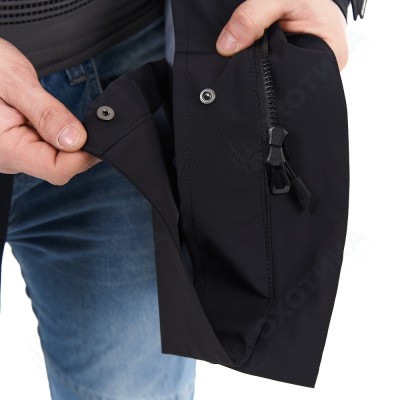 Дождевик городской DF RAINCOAT 2.0 Black 2024