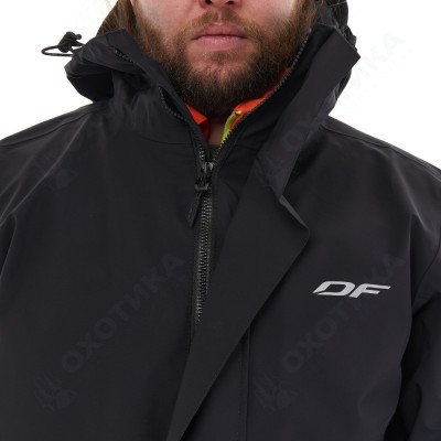 Дождевик городской DF RAINCOAT 2.0 Black 2024