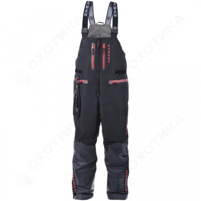 Костюм-поплавок зимний «Angler» Black/Red