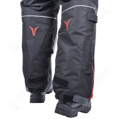 Костюм-поплавок зимний «Angler» Black/Red