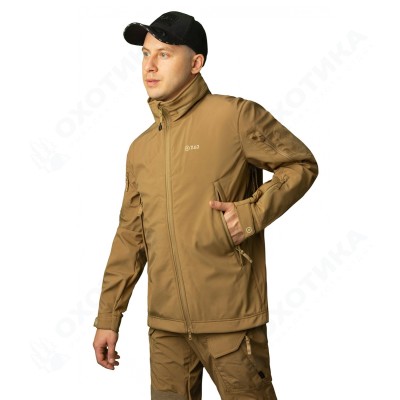 Куртка Фантом тактическая 7.62, софтшелл, койот