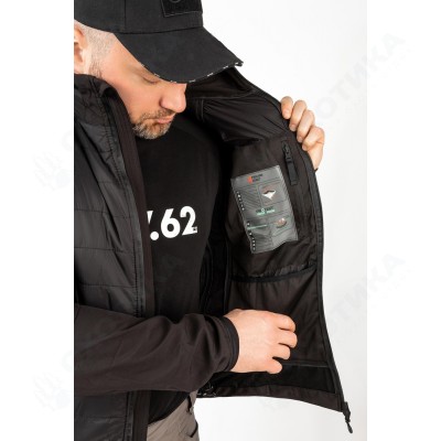 Куртка Бастион тактическая 7.62, софтшелл, черный