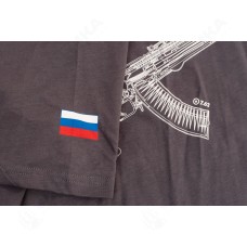 Футболка 7.62 Kalashnikov (хлопок, серый) 7TS-10GR
