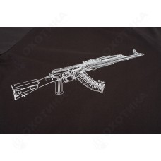 Футболка 7.62 Kalashnikov (хлопок, черный) 7TS-10BLK
