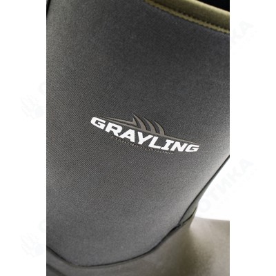 Ботинки Рыбацкие неопреновые сапоги GRAYLING Poseidon(Посейдон), хаки