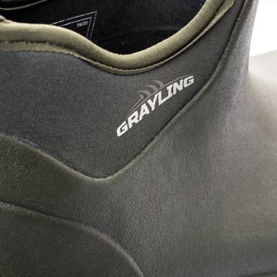 Ботинки Рыбацкие неопреновые низкие сапоги GRAYLING Reef(Риф) хаки