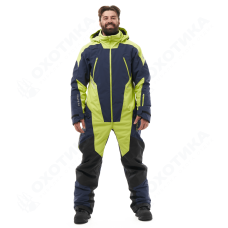 Комбинезон EXTREME 2.0 Man Dark Blue - Lime 2024 Утепленный (100)