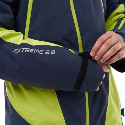 Комбинезон EXTREME 2.0 Man Dark Blue - Lime 2024 Утепленный (100)