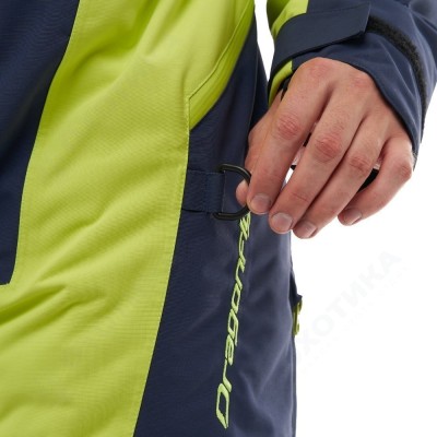 Комбинезон EXTREME 2.0 Man Dark Blue - Lime 2024 Утепленный (100)